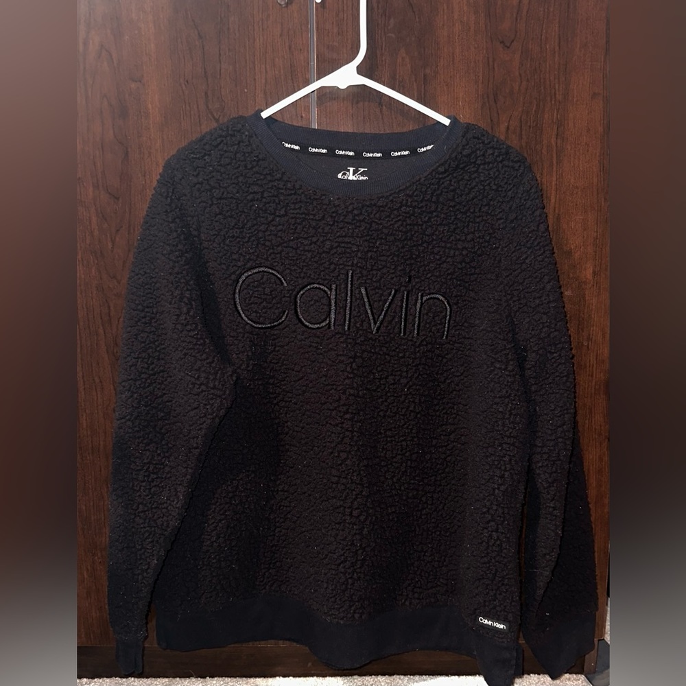 Calvin Klein Sherpa Sweatshirt!